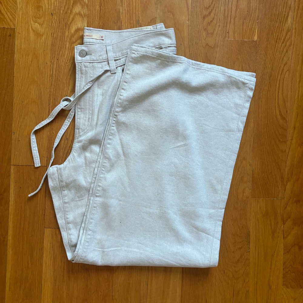 LEVI’S XL Straight Wide-Leg Pants, Size 30 NEW!
